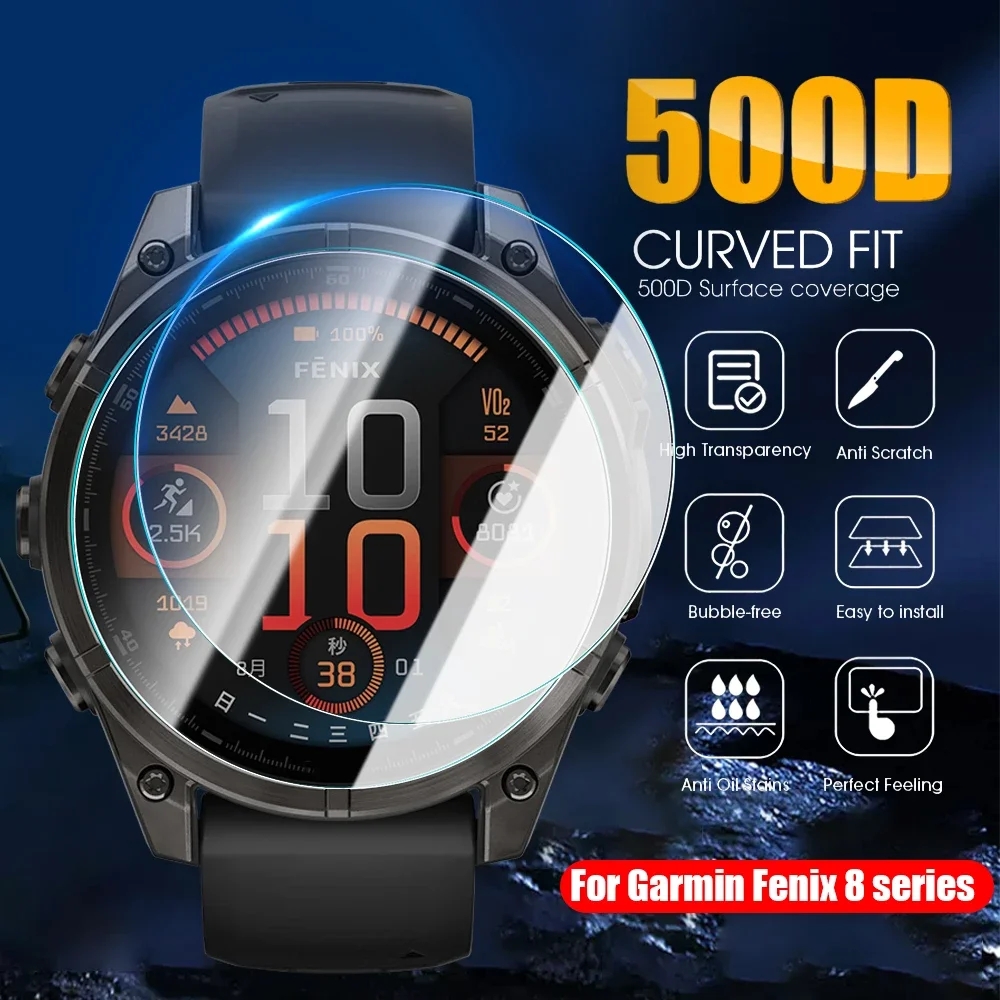 Solar Powered Watch - 1/5pcs 9H HD Tempered Glass for