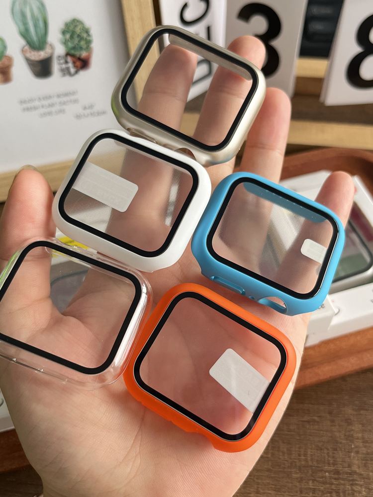 Tempered Glass+Cover For Apple - Smartwatch New Watches recension och pris