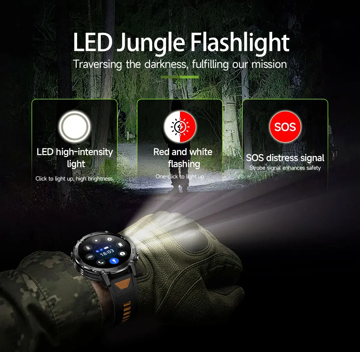 Brand+1400mAh Big Battery Smar - Smartwatch Watches Brands For Men recension och pris