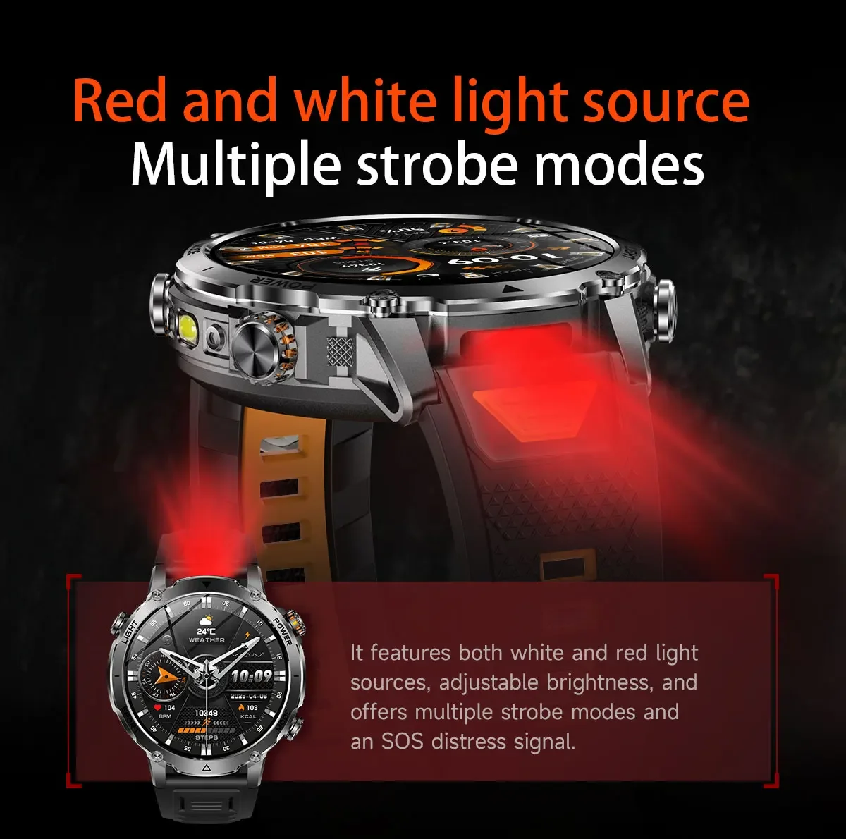 Brand+1400mAh Big Battery Smar - Smartwatch Watches Brands For Men recension och pris