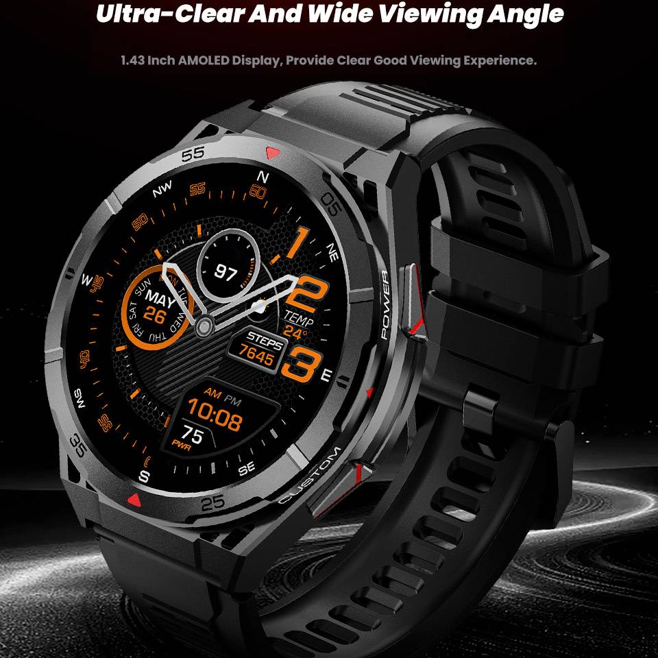 Leadoys X2B Men's Rugged Smart - Smartwatch Watches Best Gift For Men recension och pris