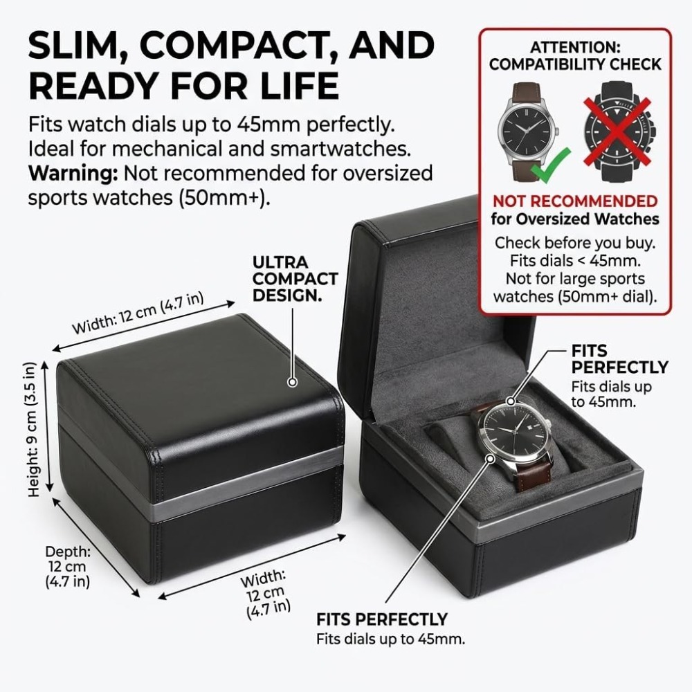 Luxury Single Watch Box: Premi - Smartwatch Premium Watches For Women recension och pris