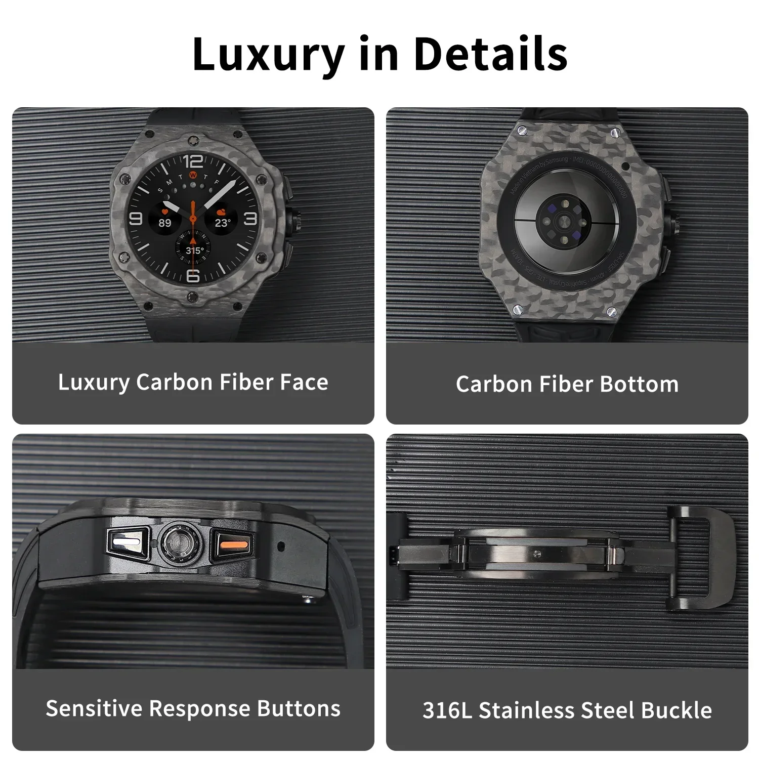 Luxury Modification Kit for Sa - Smartwatch Luxury Watches recension och pris