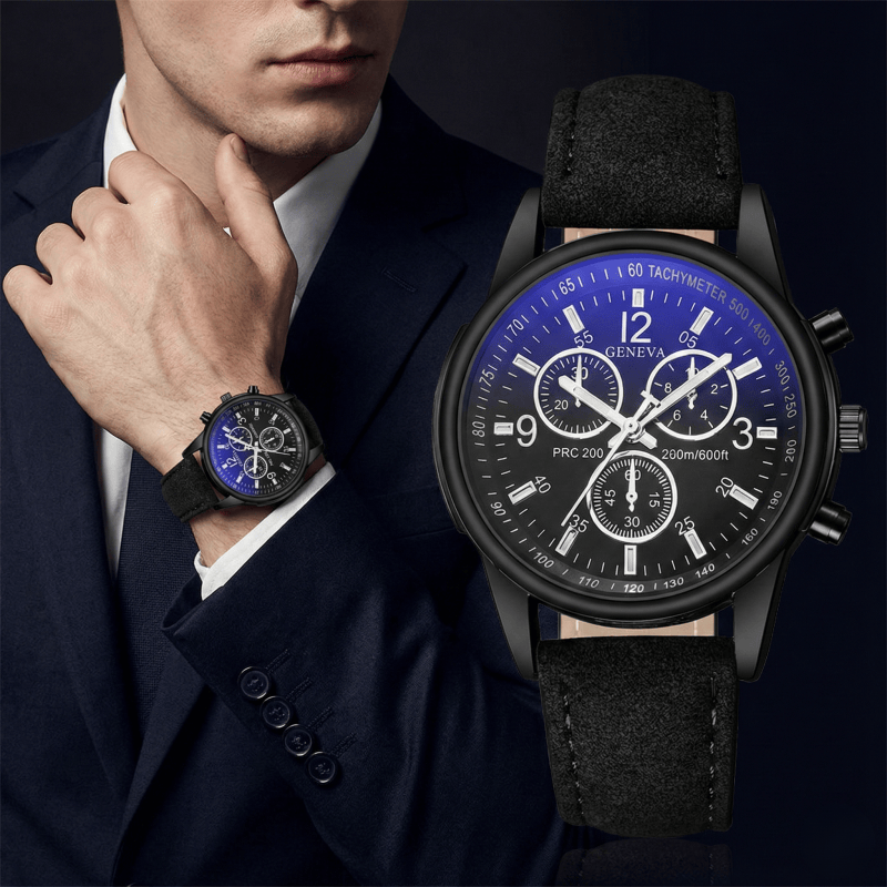Geneva Men's Chronograph Watch - Smartwatch Watches Best Gift For Men recension och pris