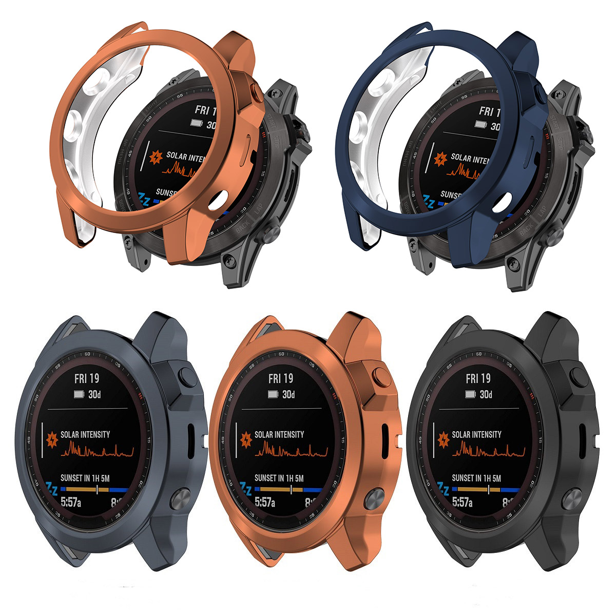 Protective Case Cover for Garm - Solar Powered Watch recension och pris