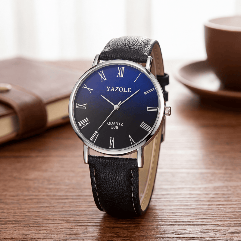 YAZOLE Minimalist Quartz Watch - Smartwatch Watches Brands For Men recension och pris