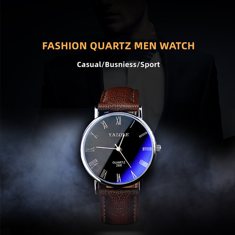 YAZOLE Minimalist Quartz Watch - Smartwatch Watches Brands For Men recension och pris