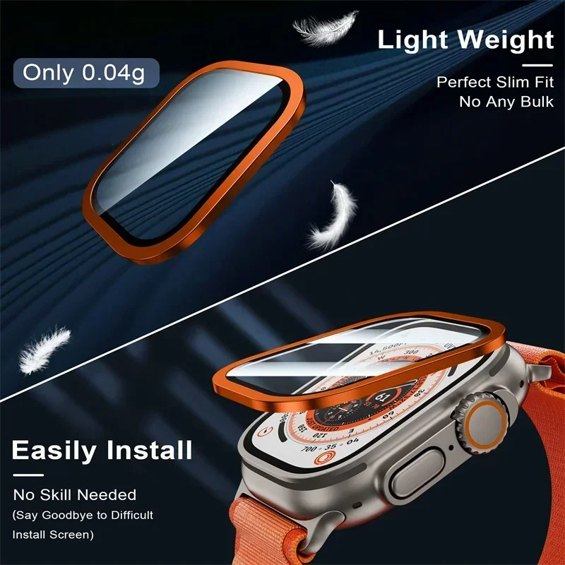 2PCS Tempered Glass for Apple  - Apple Watch Band recension och pris