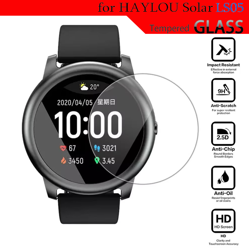 Tempered Glass For HayLou Sola - Solar Powered Watch recension och pris