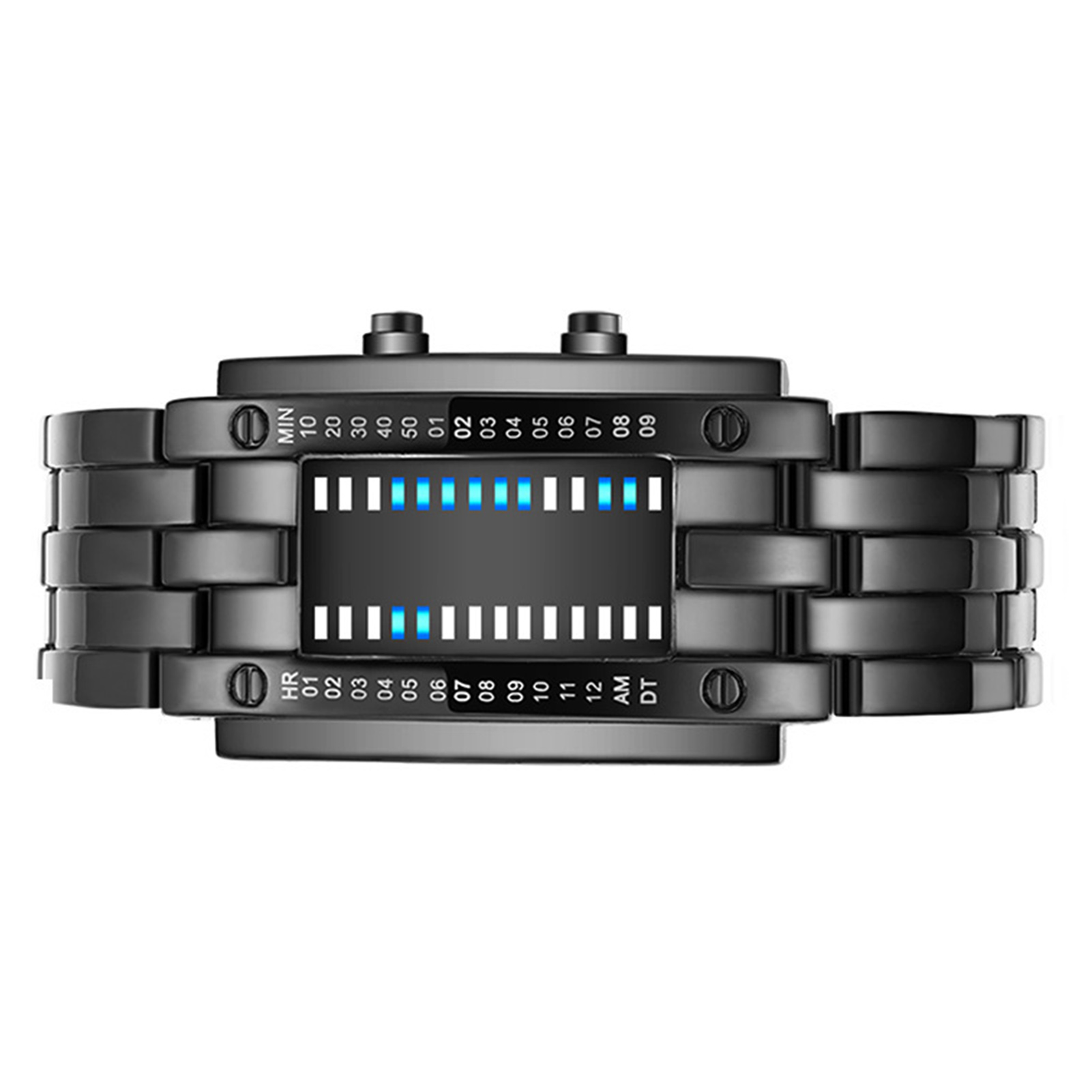 Premium Binary Matrix Blue LED - Smartwatch Premium Watches For Women recension och pris