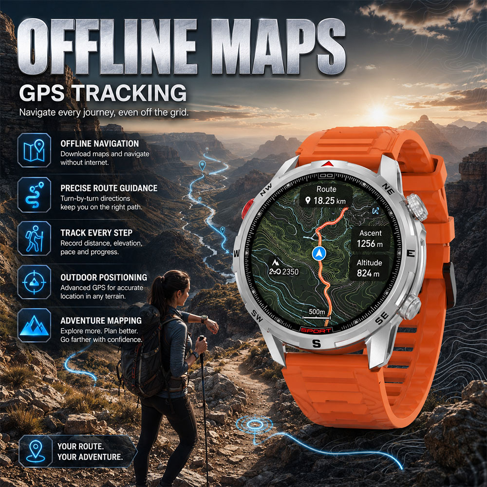 New Military 5ATM Waterproof S - Smartwatch Military Watches For Men recension och pris