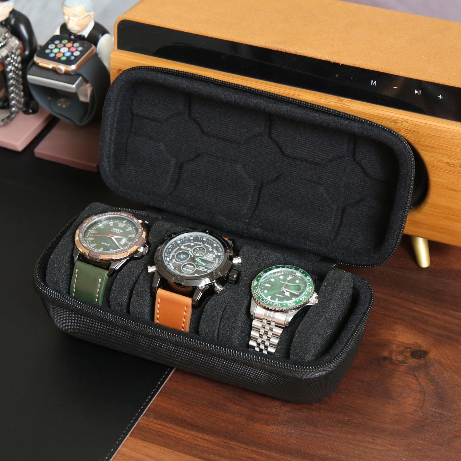 Watch Box Organizer For Men or - Watch Smart Smartwatch recension och pris