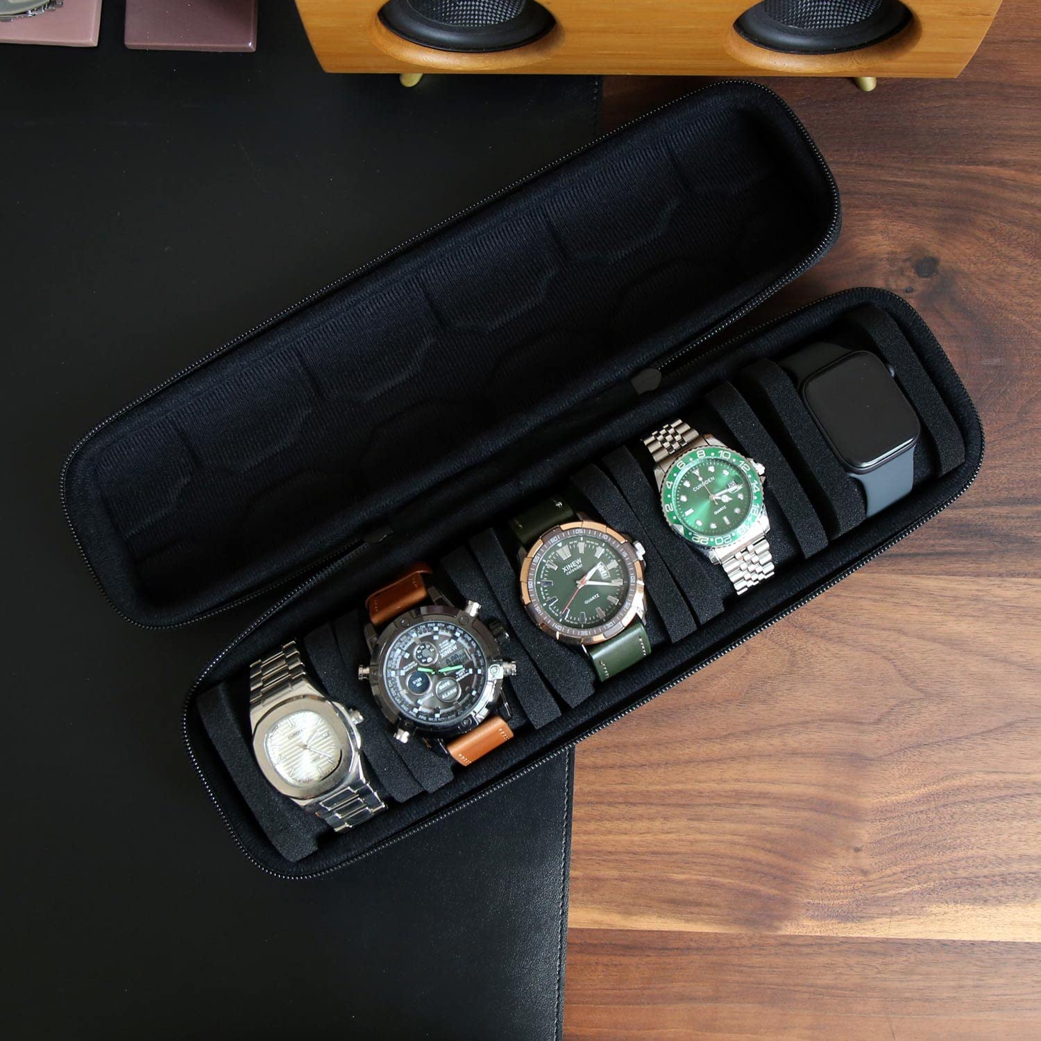 Watch Box Organizer For Men or - Watch Smart Smartwatch recension och pris