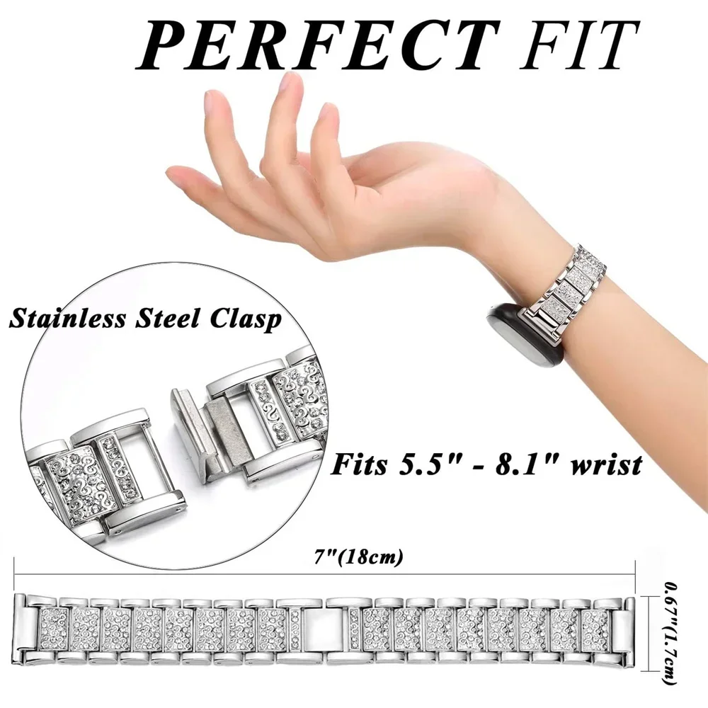 Premium Diamond Replacement Wa - Smartwatch Premium Watches For Women recension och pris