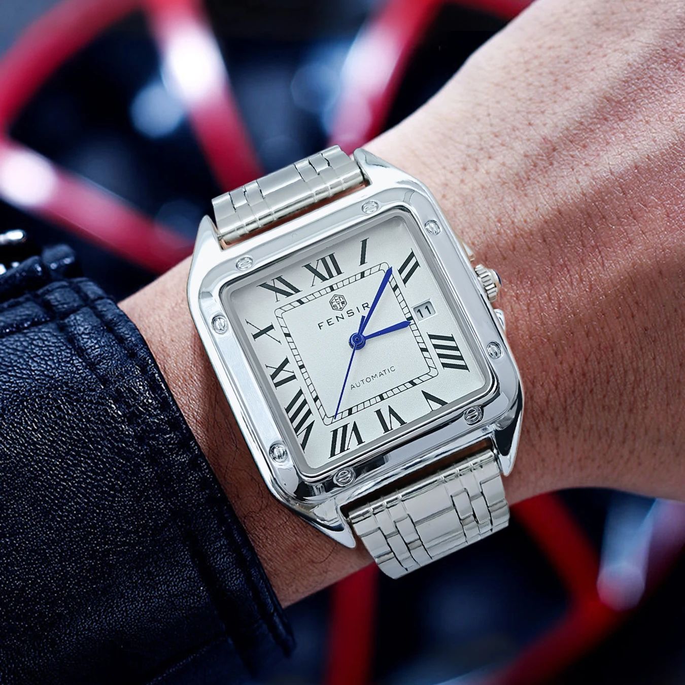 Square Business Men's Watch in - Smartwatch Watches Best Gift For Men recension och pris