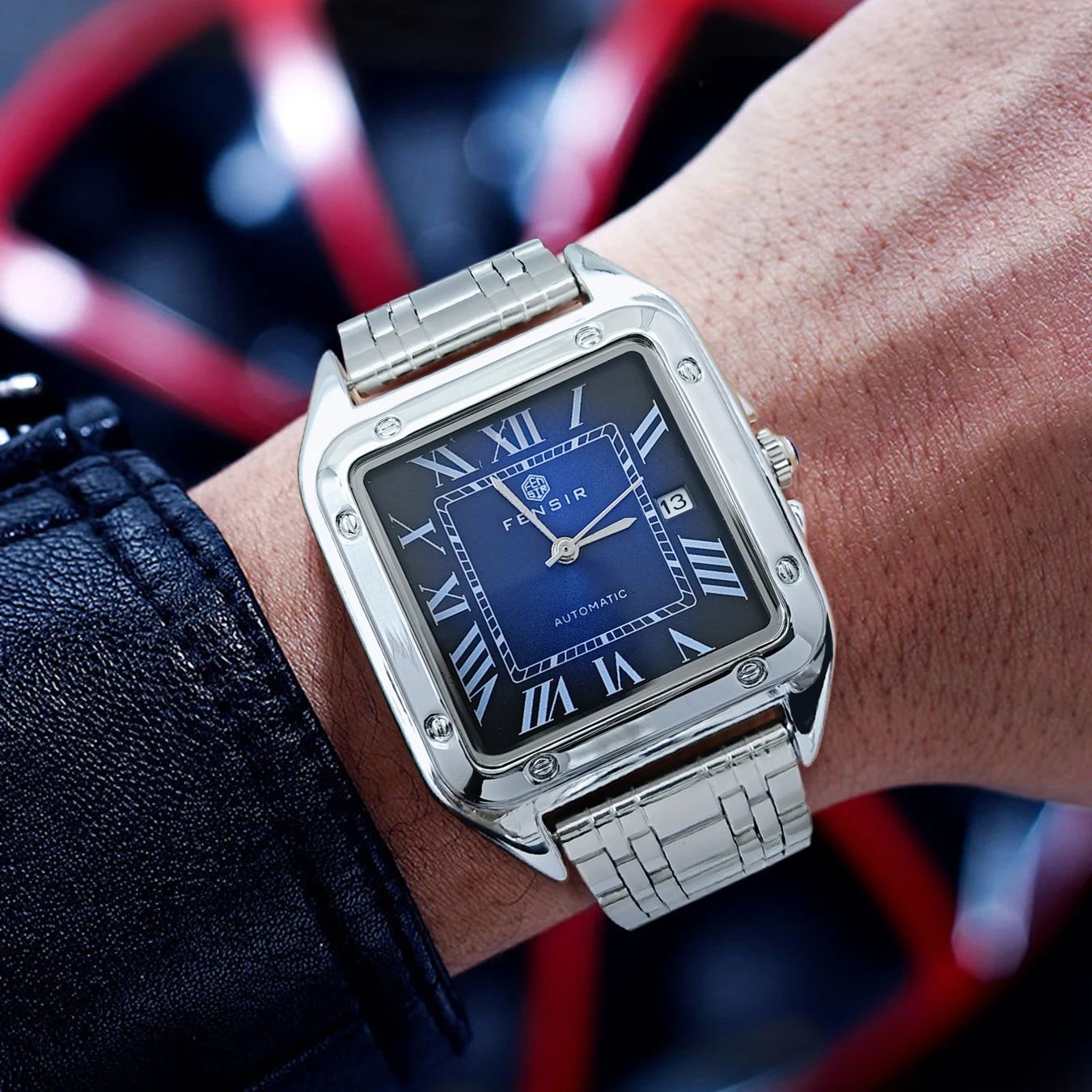 Square Business Men's Watch in - Smartwatch Watches Best Gift For Men recension och pris