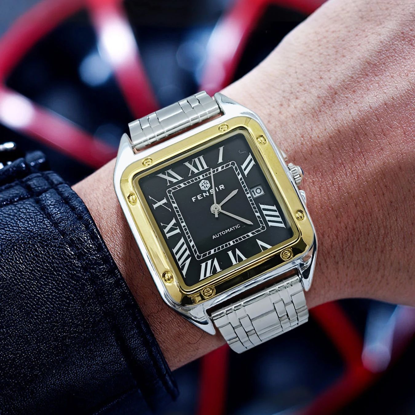 Square Business Men's Watch in - Smartwatch Watches Best Gift For Men recension och pris