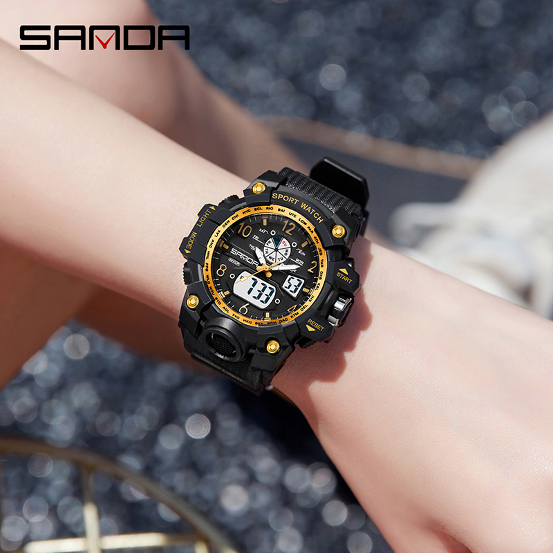 Fashion Sanda Brand Youth Mili - Solar Powered Watch recension och pris