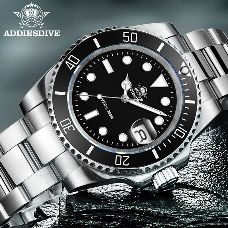 ADDIESDIVE Men's Classic Watch - Luxury Ceramic Watch recension och pris