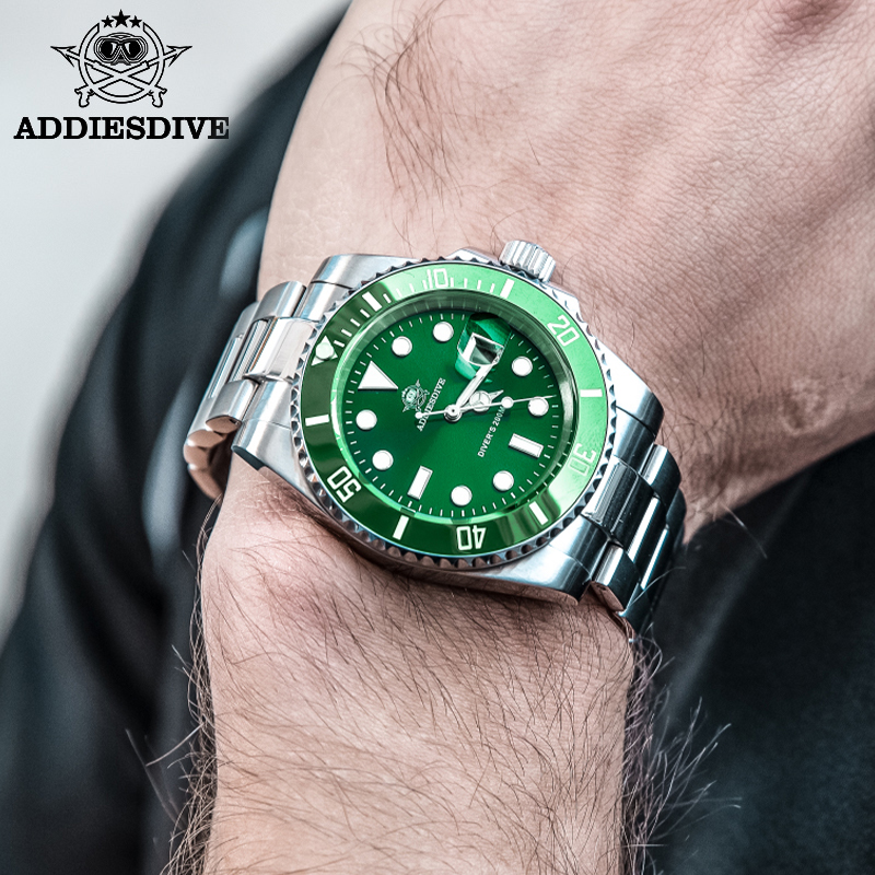 ADDIESDIVE Men's Classic Watch - Luxury Ceramic Watch recension och pris