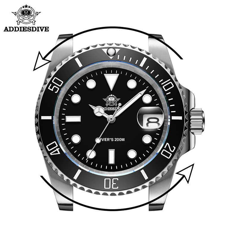 ADDIESDIVE Men's Classic Watch - Luxury Ceramic Watch recension och pris