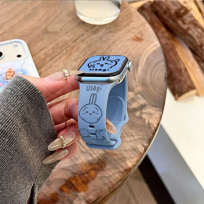 Anime Chiikawa Usagi Applicabl - Apple Watch Band recension och pris