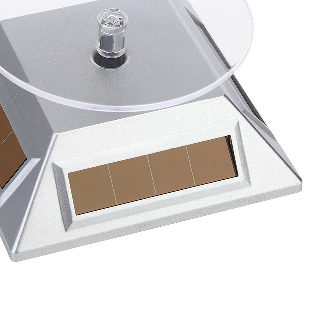 Solar Display Platform Silver  - Solar Powered Watch recension och pris