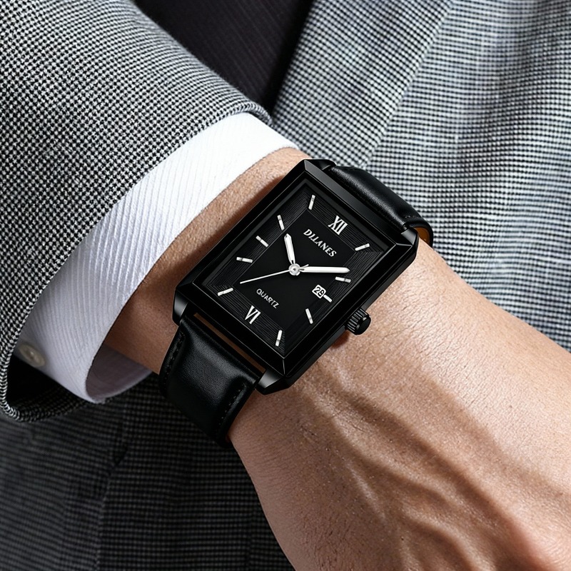 Casual Leather Men Watches Sim - Smartwatch New Watches recension och pris