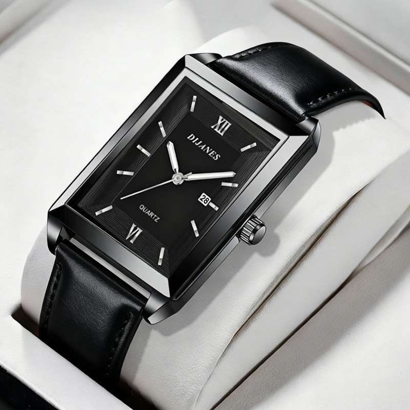 Casual Leather Men Watches Sim - Smartwatch New Watches recension och pris