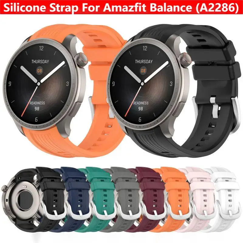 Silicone Strap for Amazfit Bal - Smartwatch English recension och pris