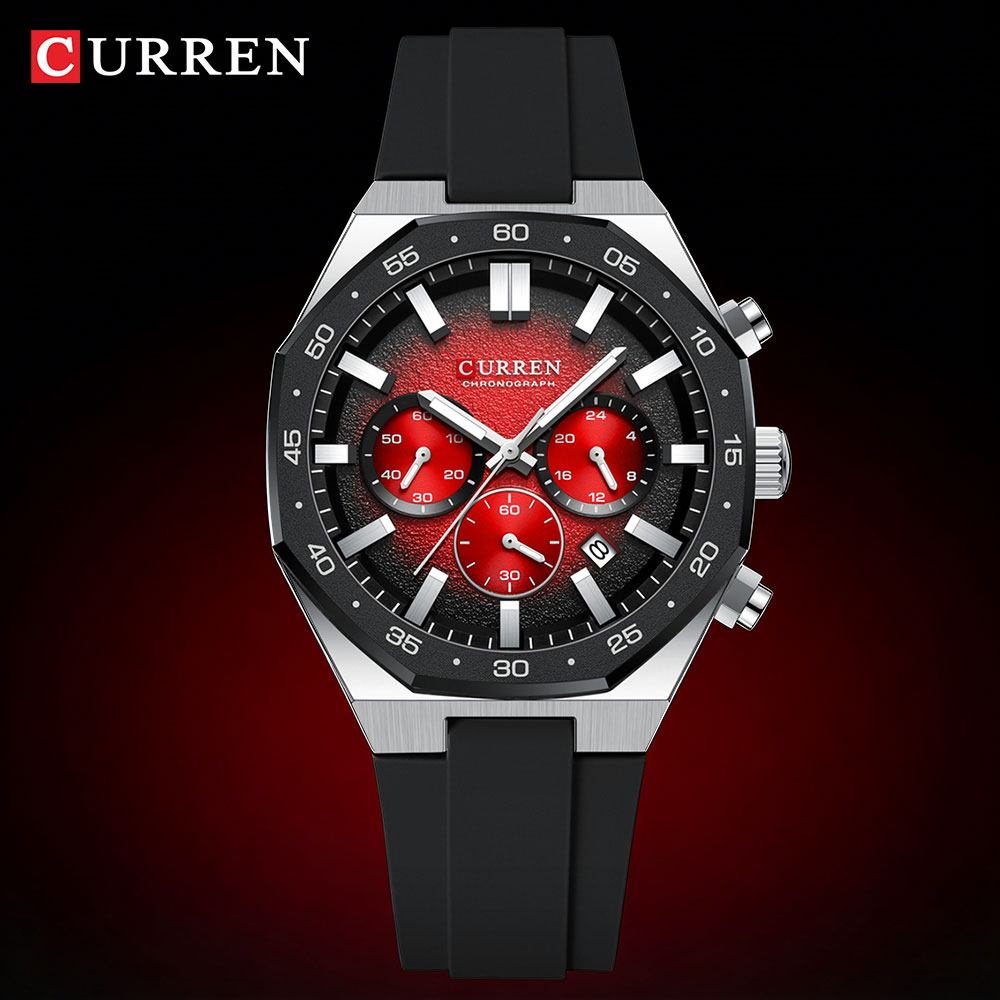 CURREN Fashion Casual Men Spor - Analog Quartz Watch recension och pris
