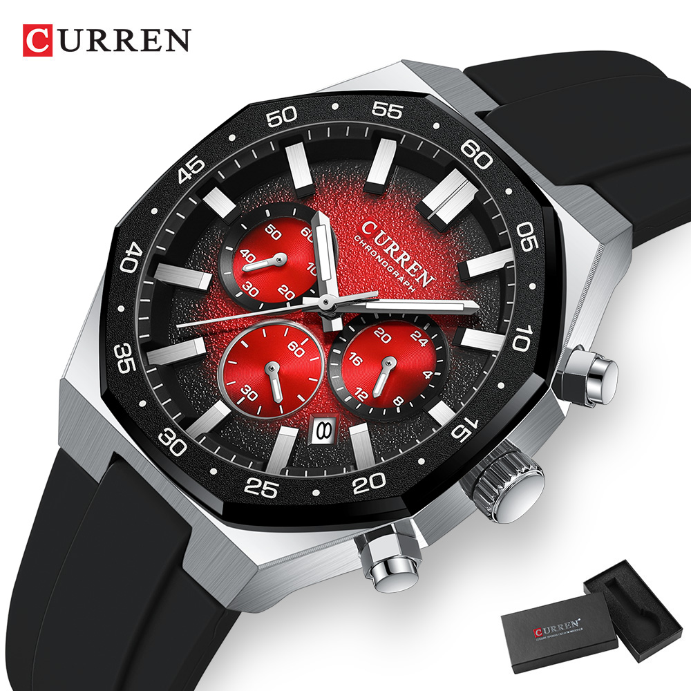 CURREN Fashion Casual Men Spor - Analog Quartz Watch recension och pris