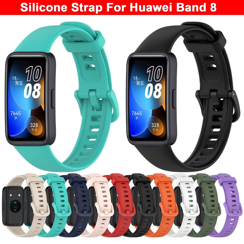 Strap For Huawei Band 8 Silico - Smartwatch English recension och pris
