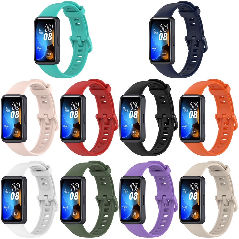 Strap For Huawei Band 8 Silico - Smartwatch English recension och pris