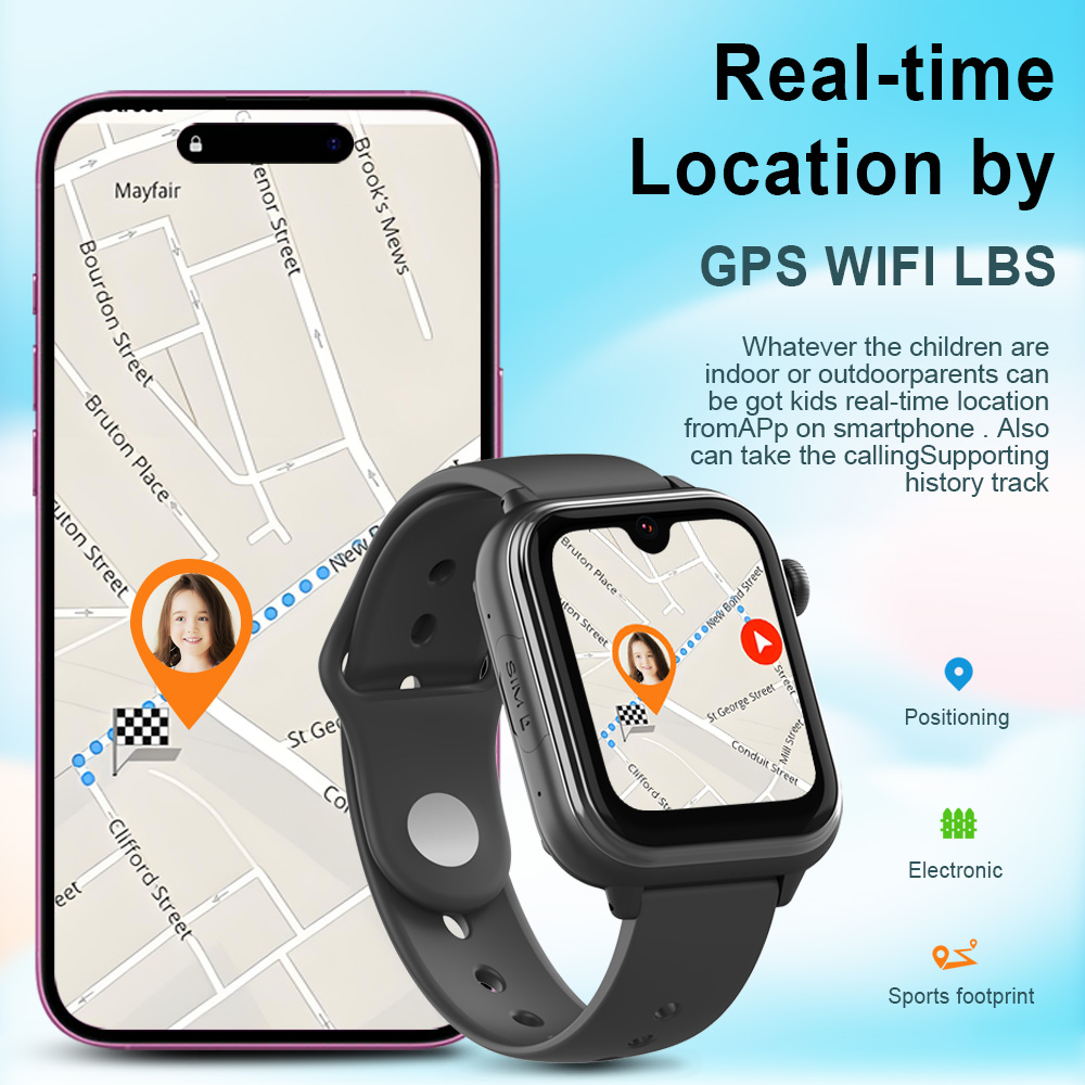 Wonlex KT37 GPS Smart Watch Ki - Heart Rate Gps Watch recension och pris