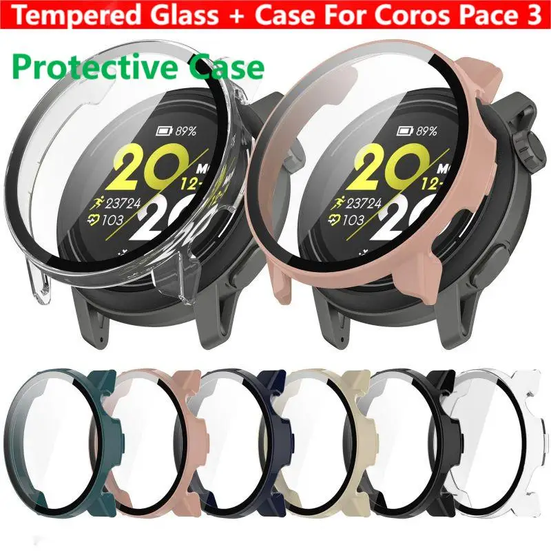 Tempered Glass + Case For Coro - Smartwatch English recension och pris