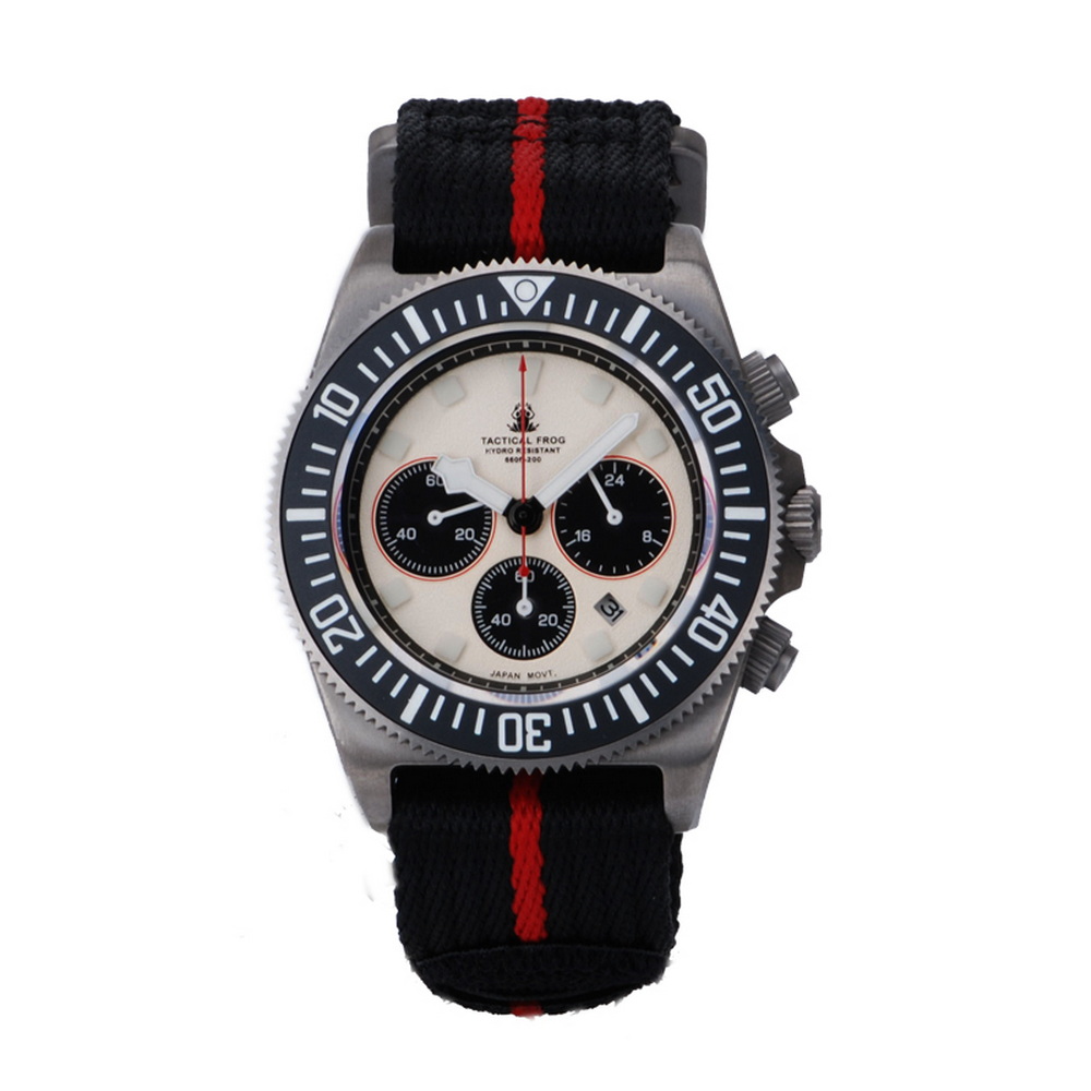 Tactical Frog Men Chronograph  - Solar Powered Watch recension och pris