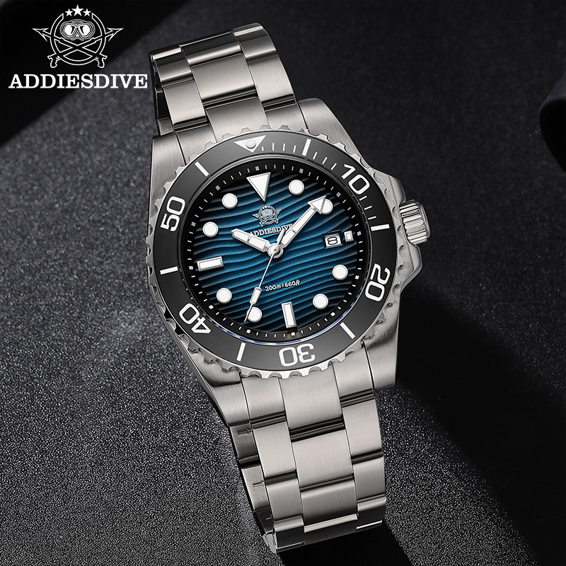 ADDIESDIVE Men's 2115 Quartz W - Analog Quartz Watch recension och pris