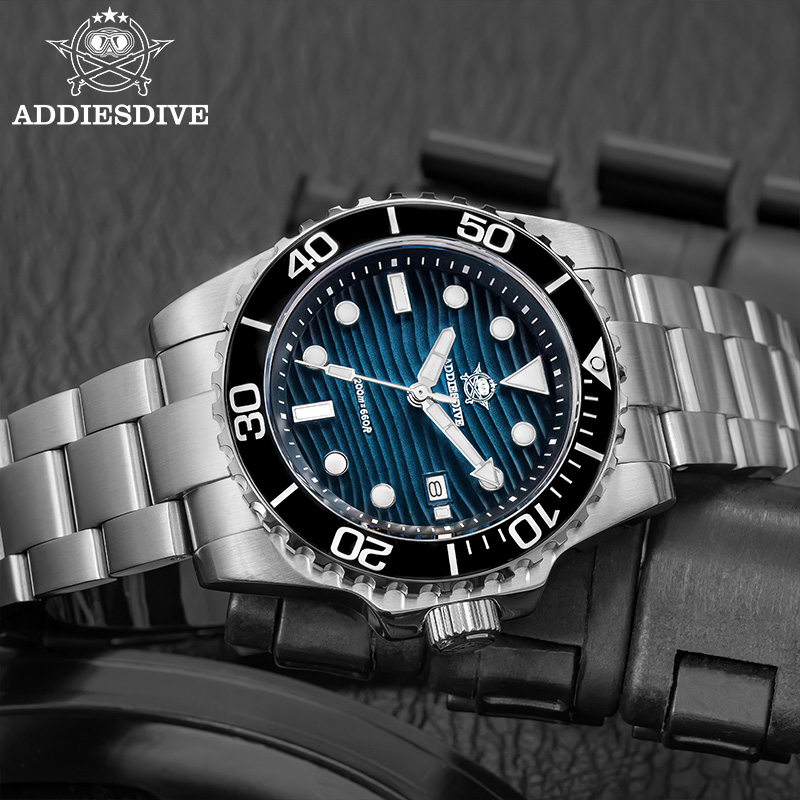 ADDIESDIVE Men's 2115 Quartz W - Analog Quartz Watch recension och pris