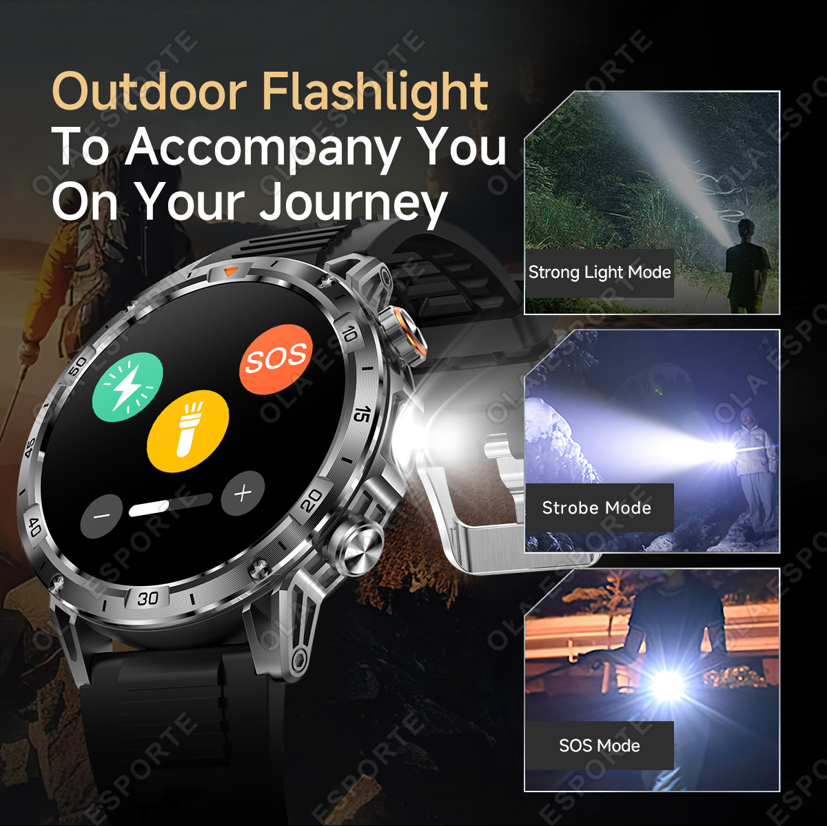 2026 New GPS Smartwatch Men AM - Smartwatch Military Watches For Men recension och pris